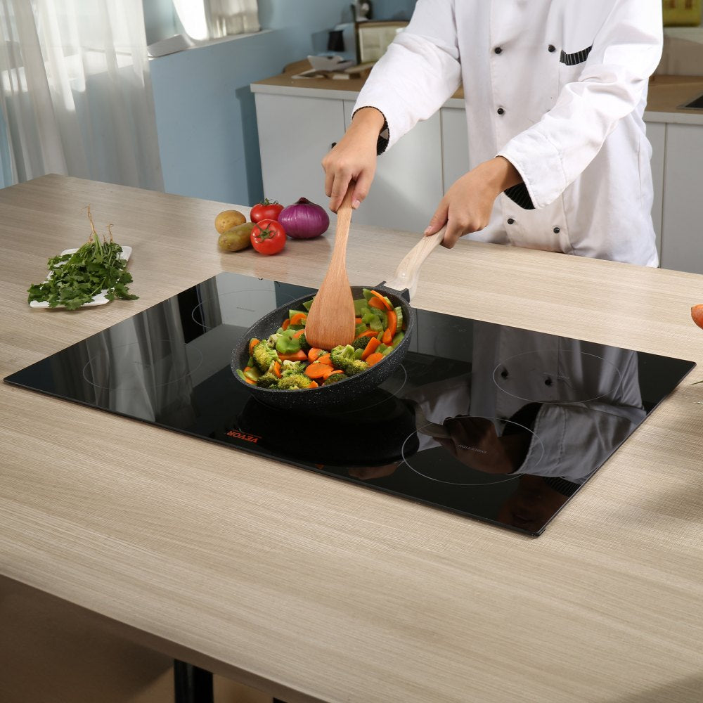 LI5-01 - 36" VEVOR Induction Cooktop with Child Safety Lock and Fast Heating