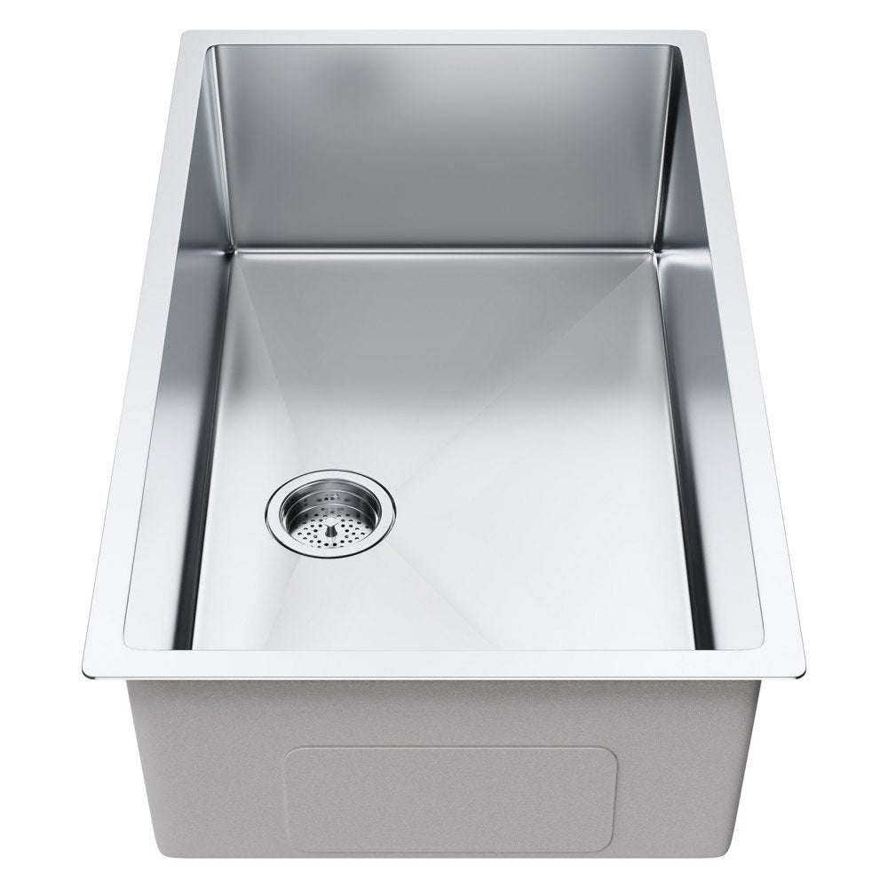 KM-SC-2302-SKU7 - 304 Stainless Steel Drop-In/Undermount Kitchen Sink