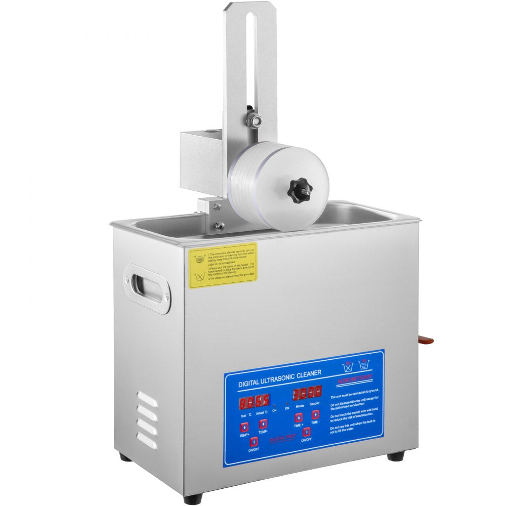 010265133877 - 6-Record Ultrasonic Vinyl Cleaner with Adjustable Wash Settings
