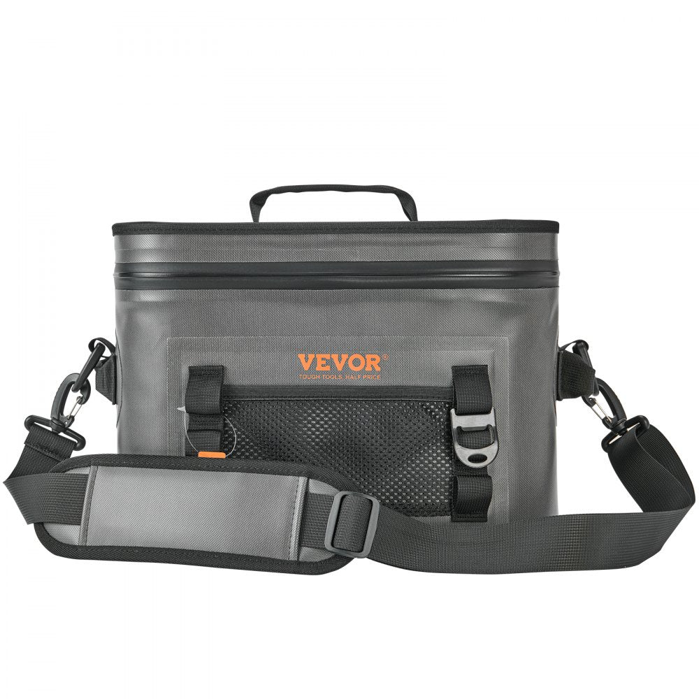 HT-20233 - 14.2x11x9.4 Soft Cooler Bag for 16 Cans, Leakproof Design