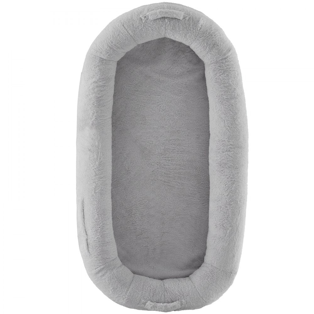 HS-004 - 67.7x35in Cozy Faux Fur Human Dog Bed