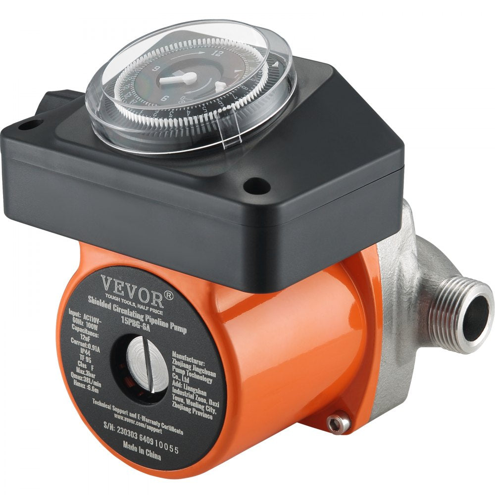 010234946071 - VEVOR Quiet Hot Water Recirculating Pump for Instant Access