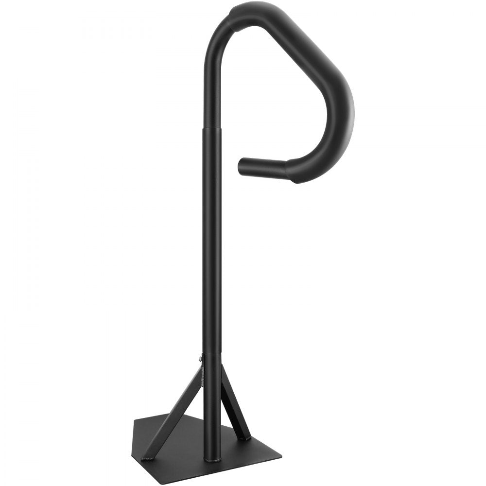 H10263-63 - Adjustable 48-63" Black Hot Tub Handrail with 360° Rotation