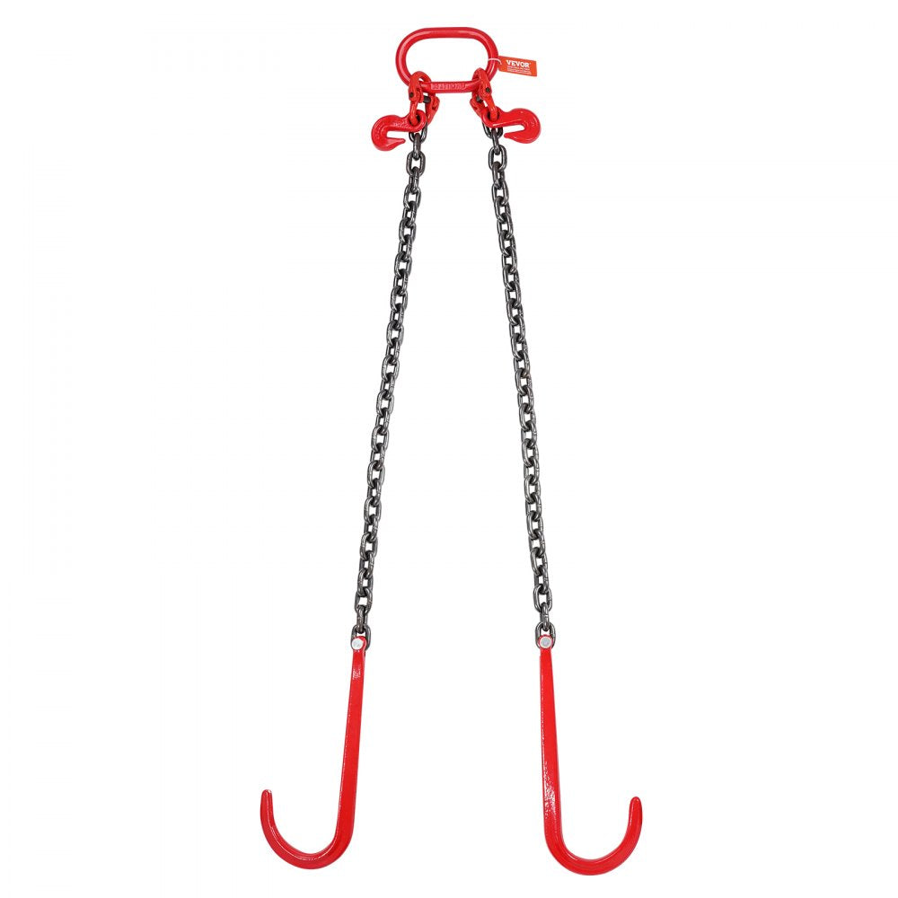 RTJ3/8*3FT-A1 - Grade 80 Galvanized 3' Tow Chain with Multi Hooks