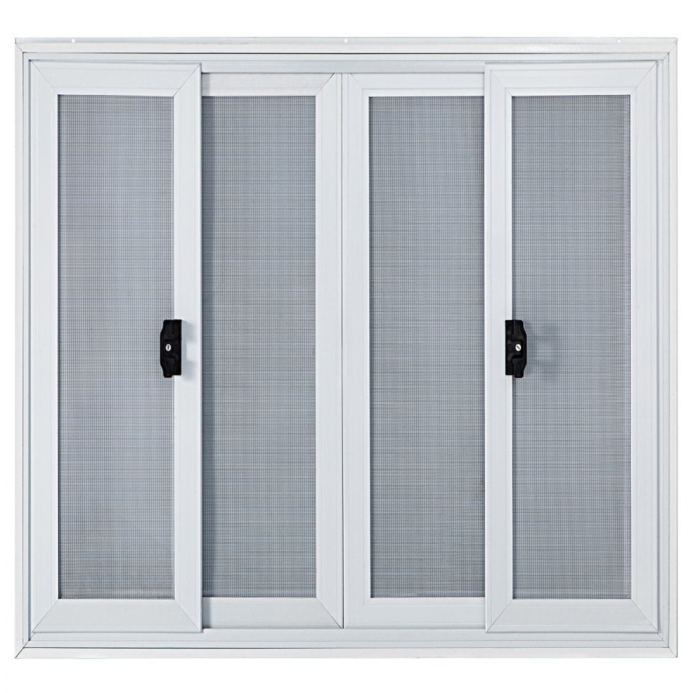 VV-CSW-SC-3636 - 36x36" Aluminum Concession Window with 4 Sliding Screens