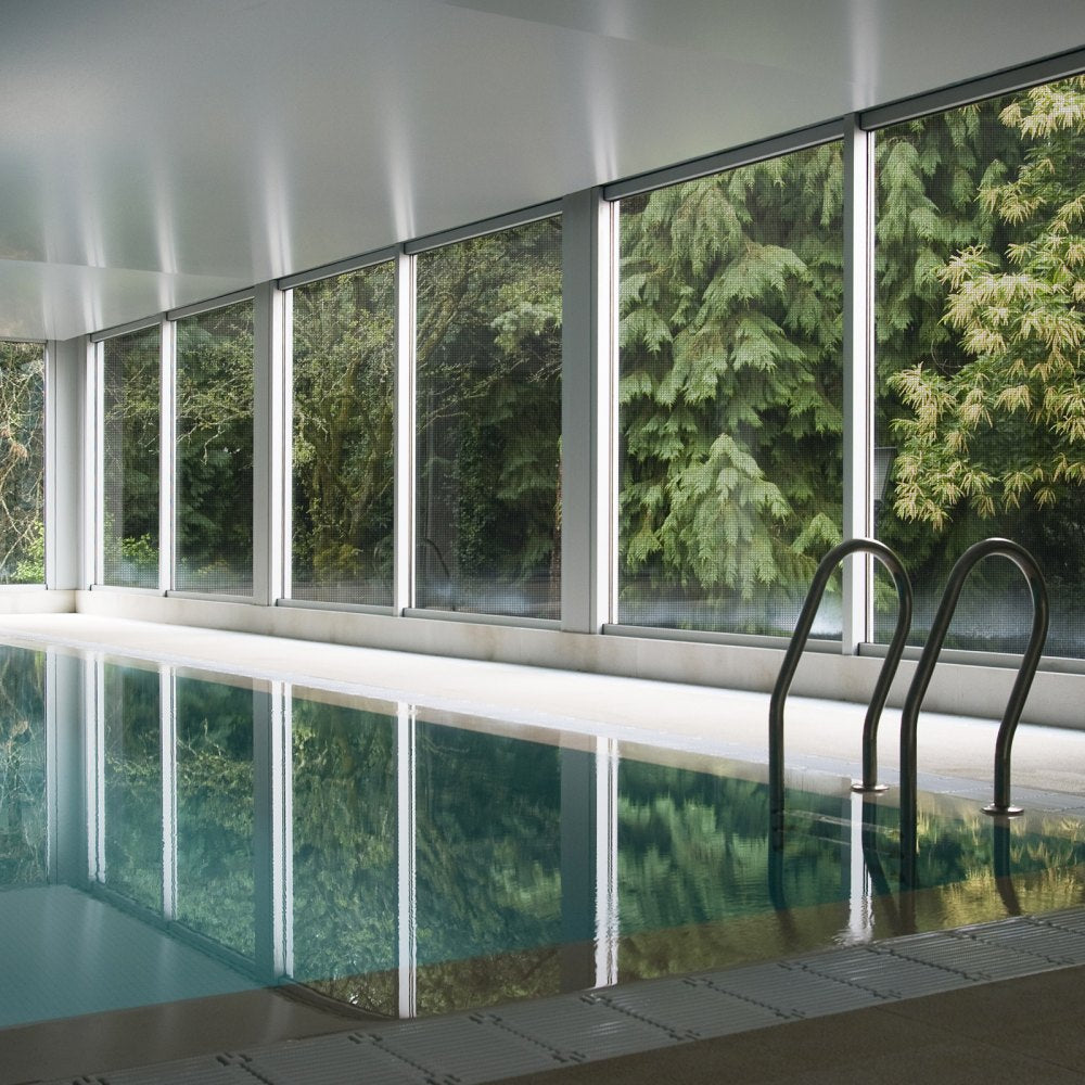 SW100096 - Durable 100ft Fiberglass Window Screen Mesh for Easy DIY Installation