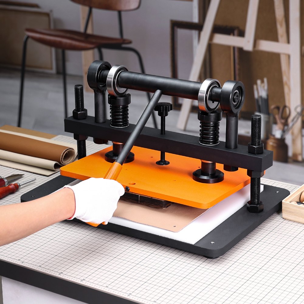 PGYHJ3626 - Heavy-Duty Leather Cutting Machine, 14.2 x 10.2 in, 3306 lbs Capacity