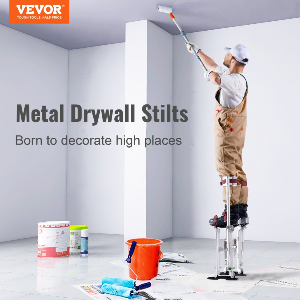 SGBGQ-1830 - Adjustable 18''-30'' Aluminum Drywall Stilts for Painting & Taping
