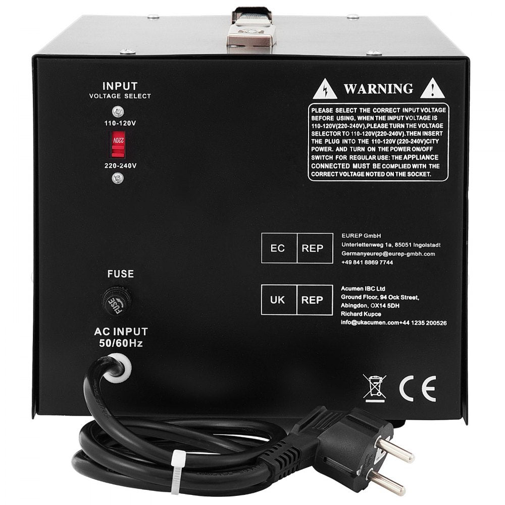ST-3000VA - Powerful 3000W Voltage Converter with 4 AC Outlets