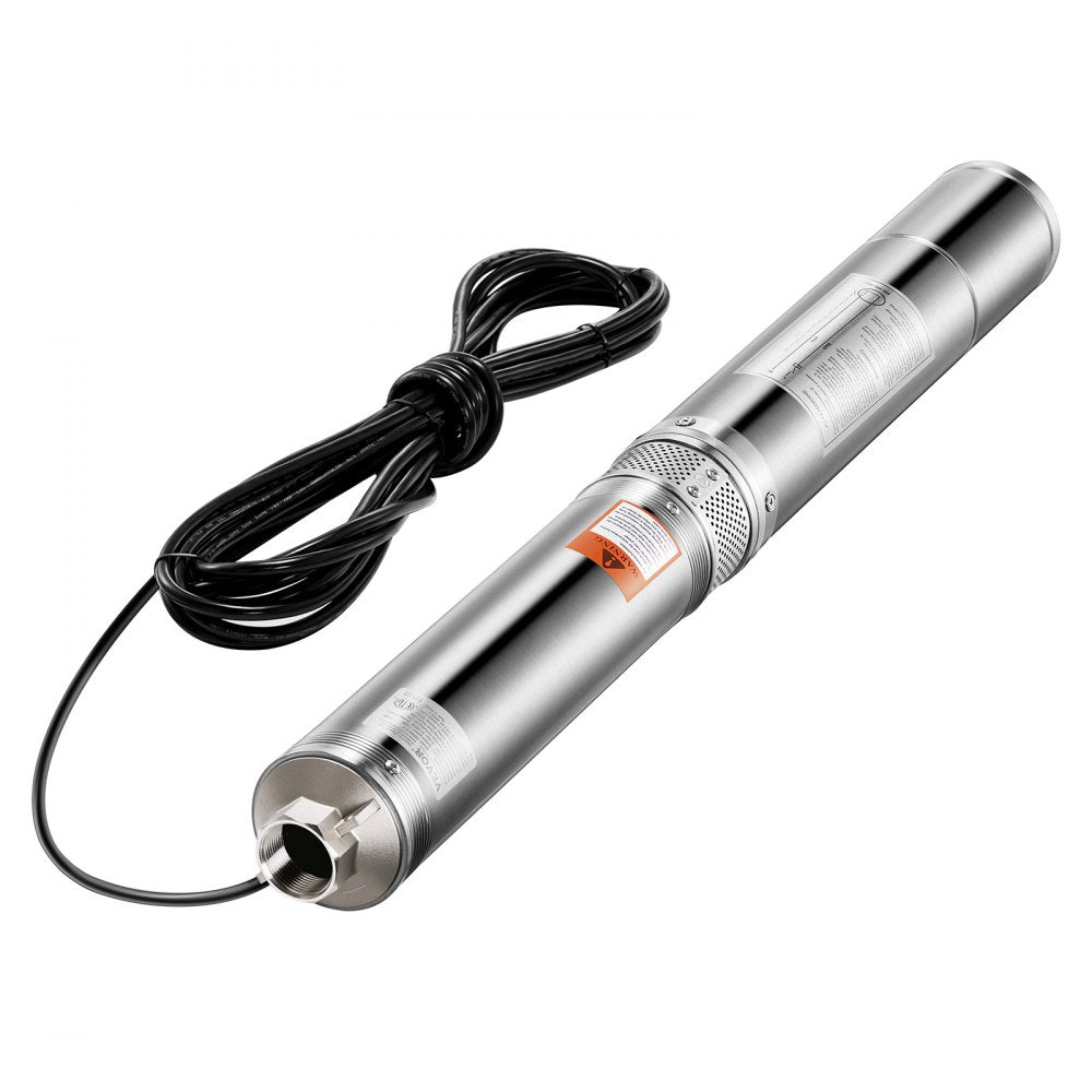 4SSM5/8-1 - 1.5HP Submersible Pump, 276ft Lift, Durable Stainless Steel