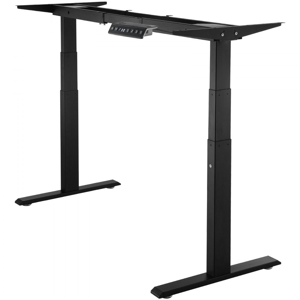 ZW-17 - Heavy-Duty Adjustable Standing Desk Frame, 43.31-70.08", 276 lbs Capacity