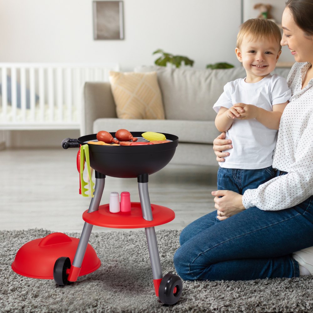 XS-14093 - Realistic Kids BBQ Playset with Lights & Sounds