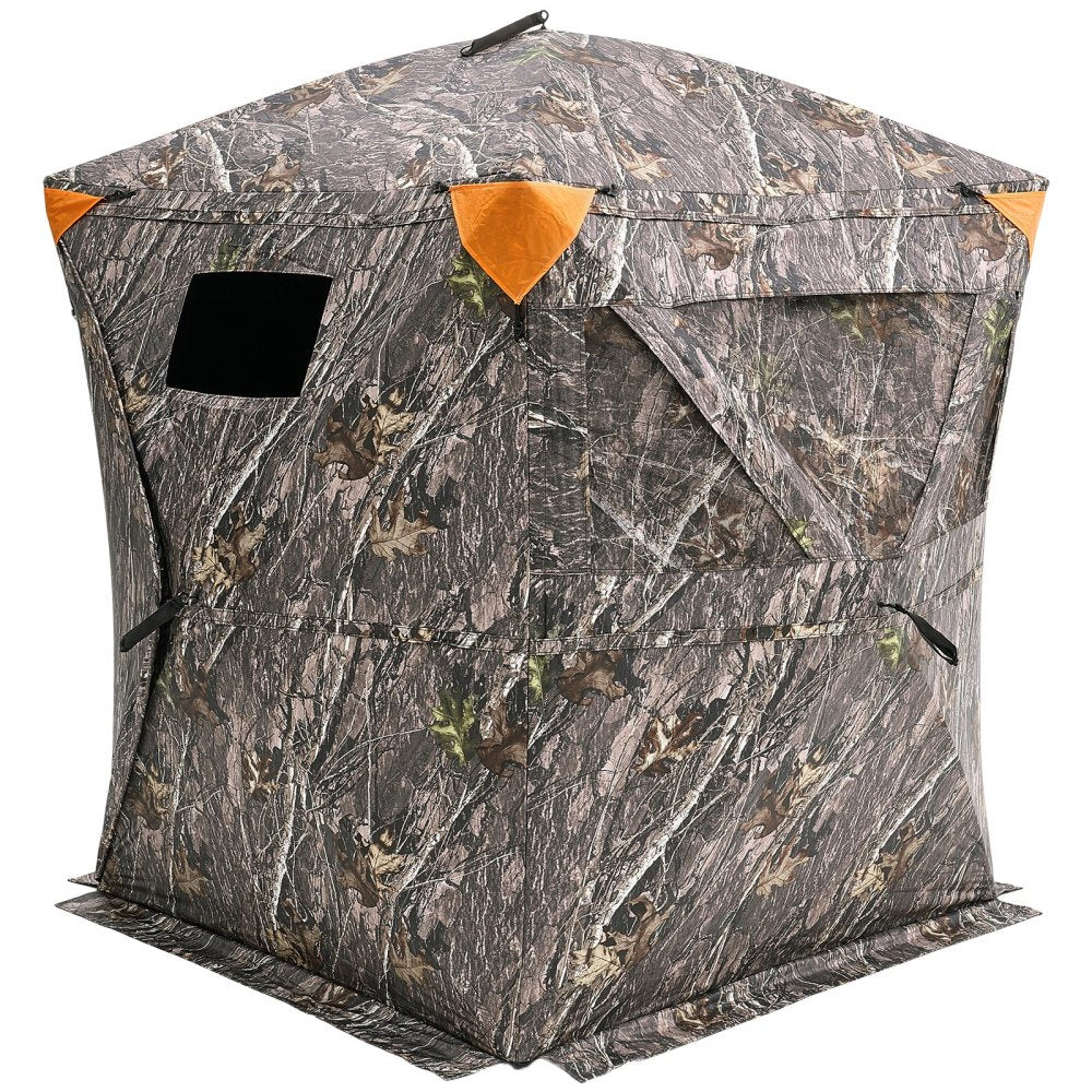 ZH555567-SW - 270° Camouflage Hunting Blind for 1-2 Users, Lightweight & Portable