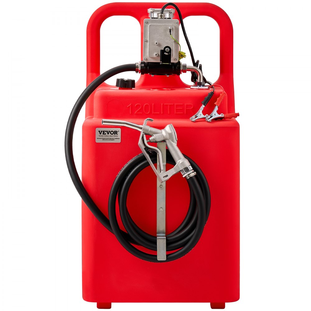 YHM-120G - 32-Gallon Portable Fuel Caddy with 12V Electric Pump