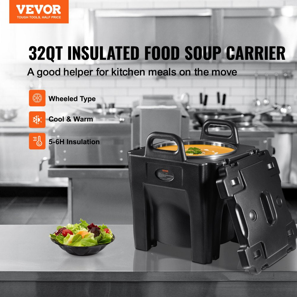 BT-30S - 32Qt Lightweight Insulated Food Carrier for Catering Events
