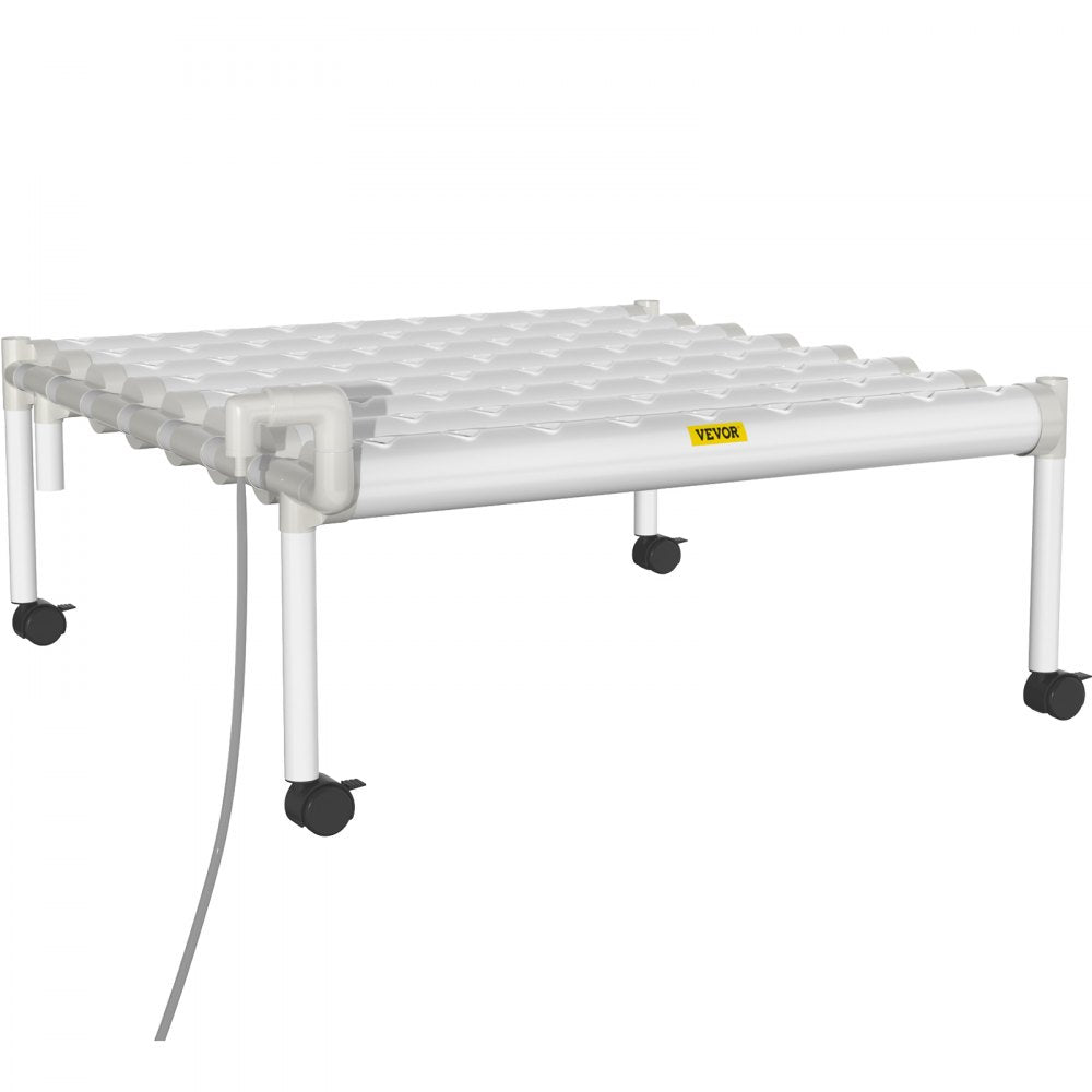 VV1-72W Hydroponic System - 8 Pipes, 72 Sites, 31" Each