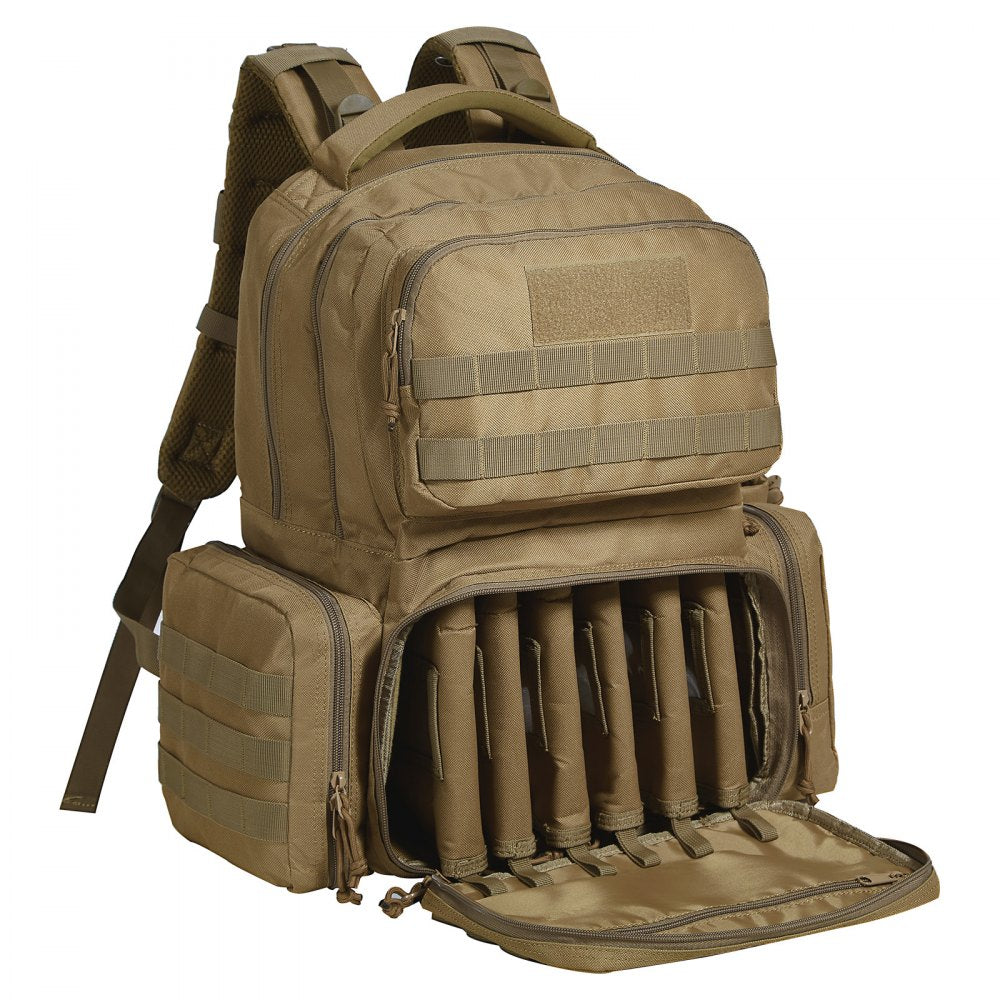 BK-2558 - VEVOR 6-Pistol Tactical Backpack with Waterproof Design