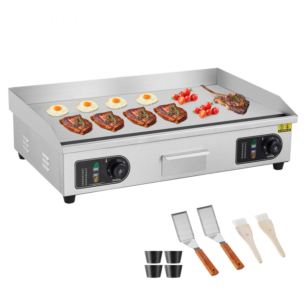 HT-820 - 28.74"x15.75" VEVOR Electric Griddle with Adjustable Temp Control