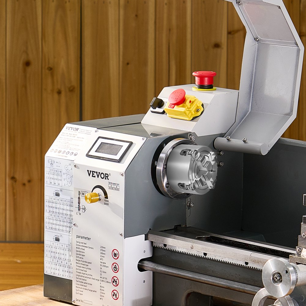 K72 80 - 3-Inch Self-Centering Lathe Chuck, Durable HT300 Cast Iron