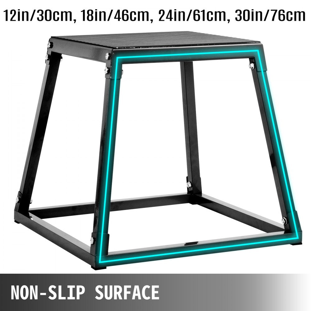 010114594315 - Set of 4 Durable Plyometric Boxes for Training