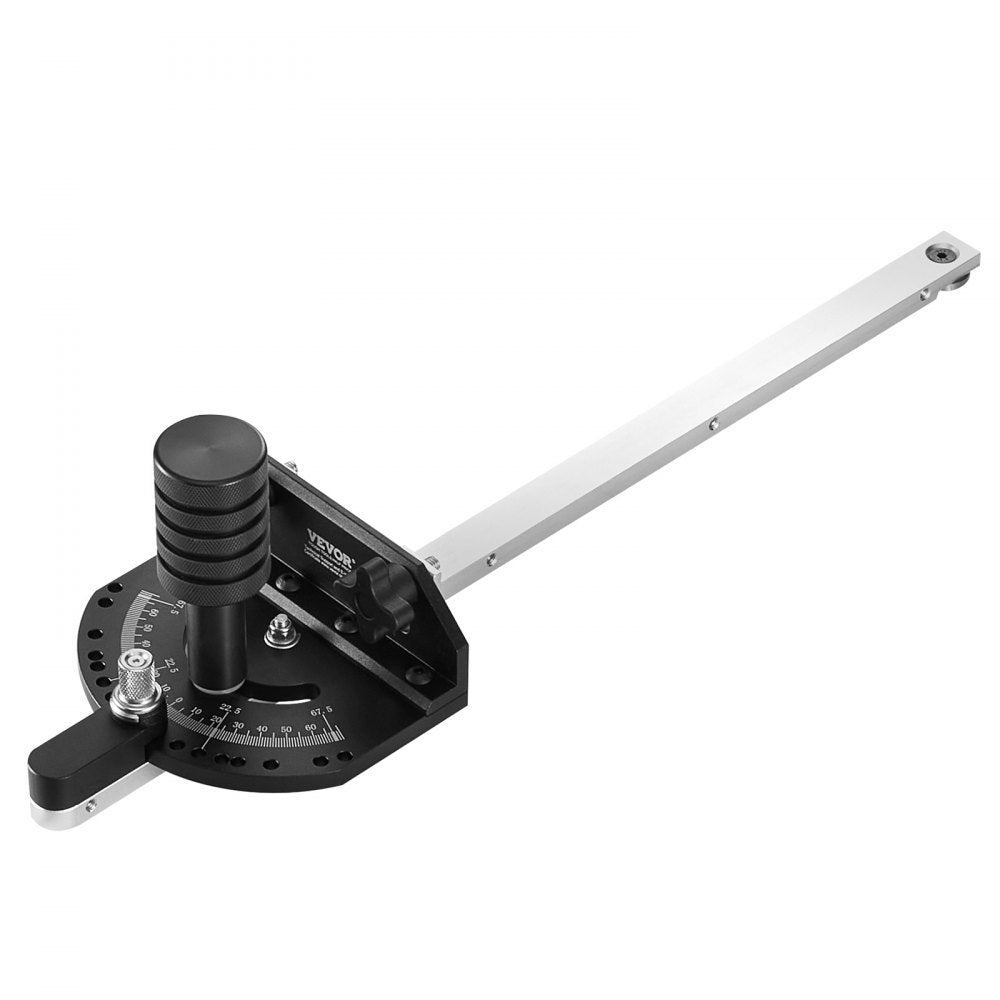 TN-1122A - Adjustable Miter Gauge for Accurate Cuts, Fits 3/4'' x 3/8'' Slots