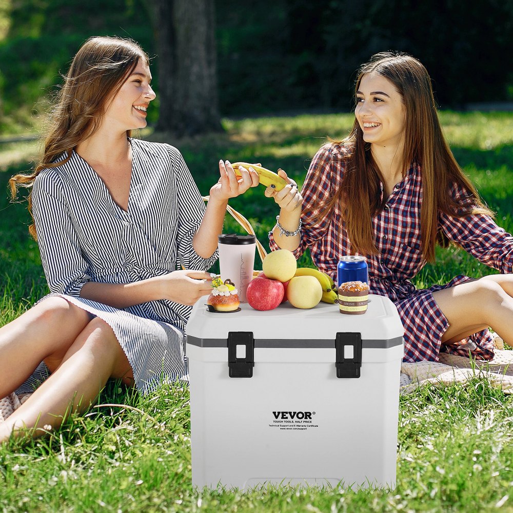 JWK-23008 - 38QT Insulated Cooler with Cup Holder for Outdoor Fun