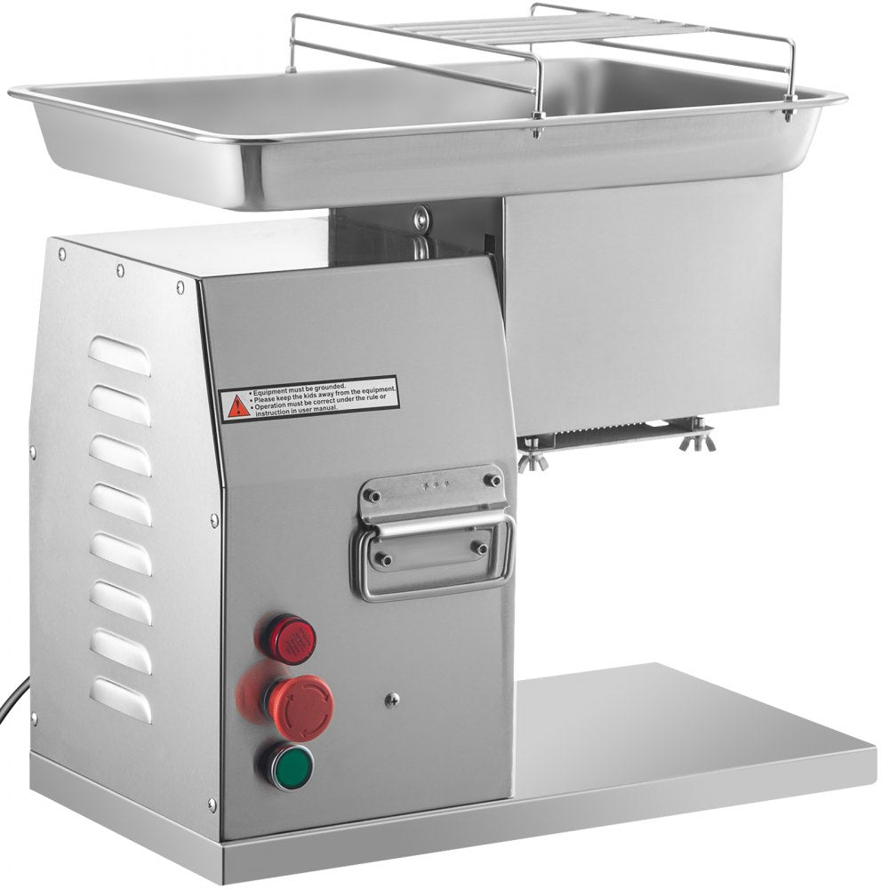 010667345730 - Stainless Steel Meat Cutter Machine for Kitchen & Restaurants