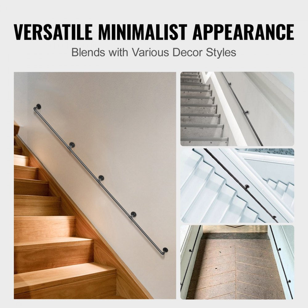 VV-GYGFS-HS13YC - Durable Wall-Mount Handrail for Safe Navigation