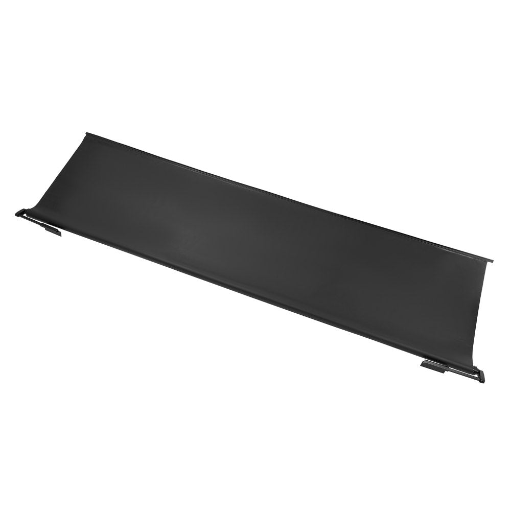 A6 - 13'7" Heavy-Duty Black RV Awning with 4-Layer Waterproof Fabric