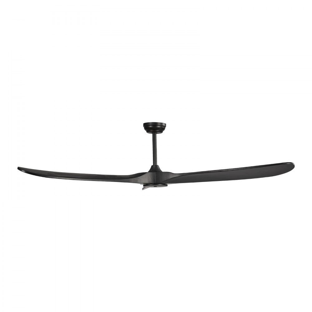 FR25048NL-72"MBK - 72" Solid Wood Ceiling Fan with Remote Control