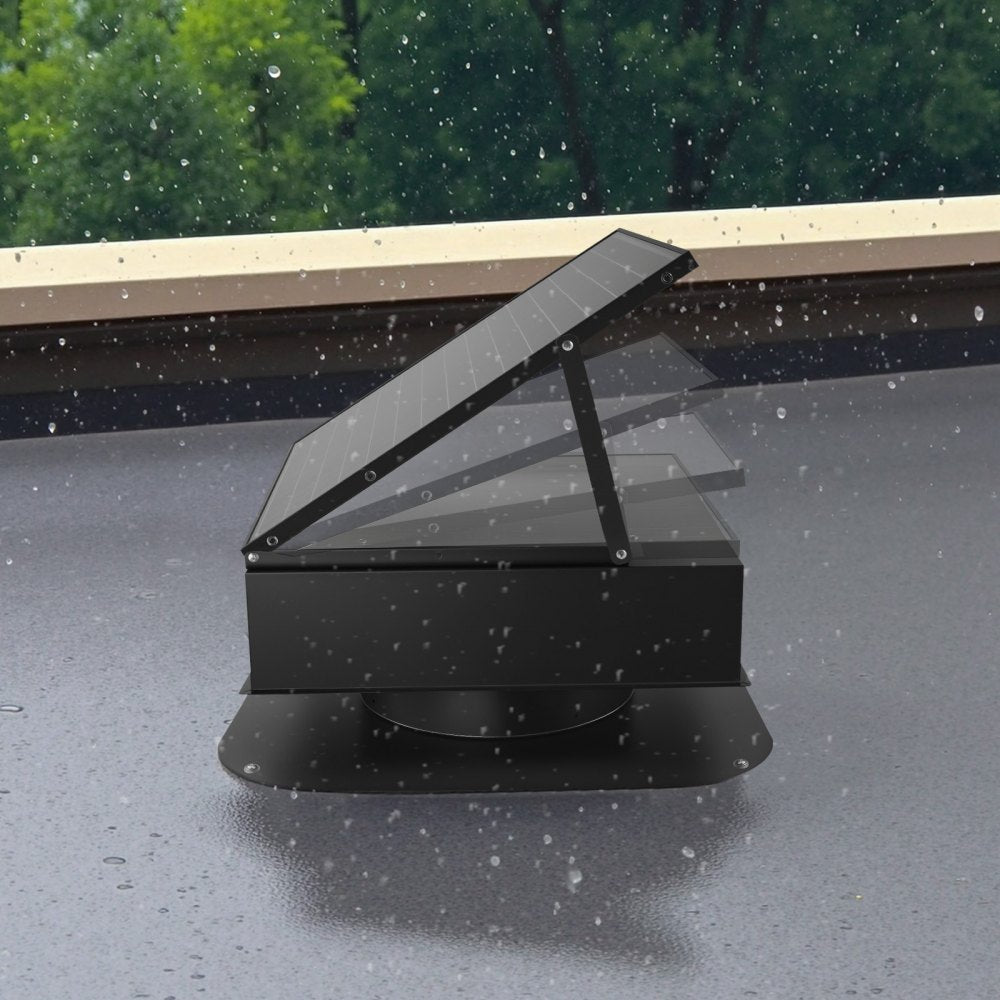 JBSF-320E - Energy-Efficient 35W Solar Roof Attic Exhaust Fan, 3000 CFM