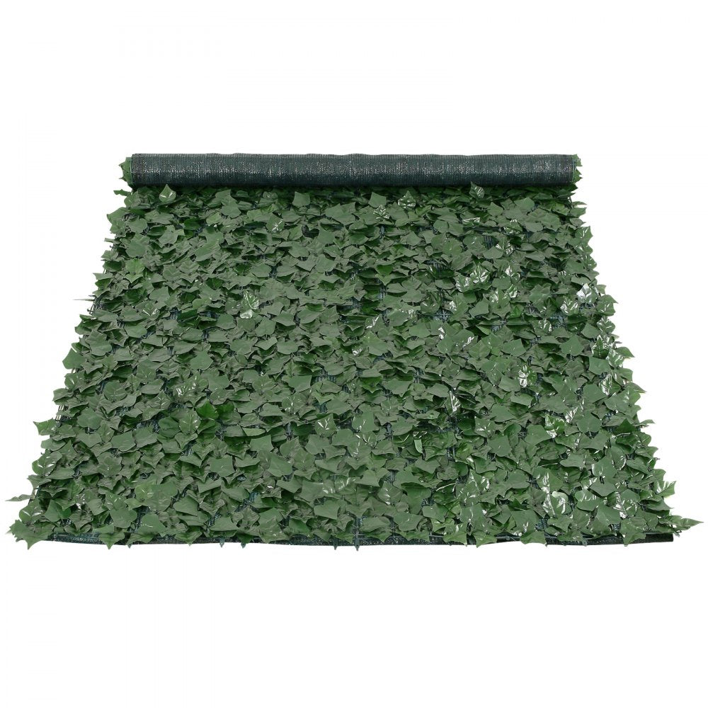 JNF007 - 59x118in Artificial Privacy Ivy Fence for Outdoor Seclusion