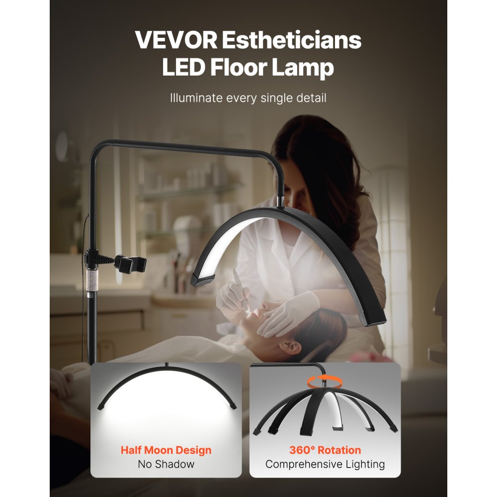 HD-M6X - Versatile Half Moon Light with Remote, Adjustable Brightness & Color