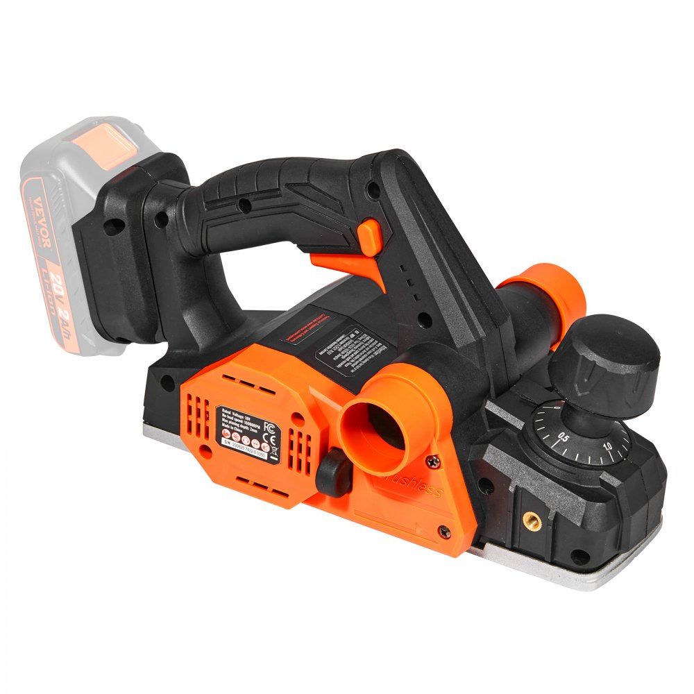 DB18V-821 - Portable 3-1/4" Cordless Electric Hand Planer, 16500 RPM