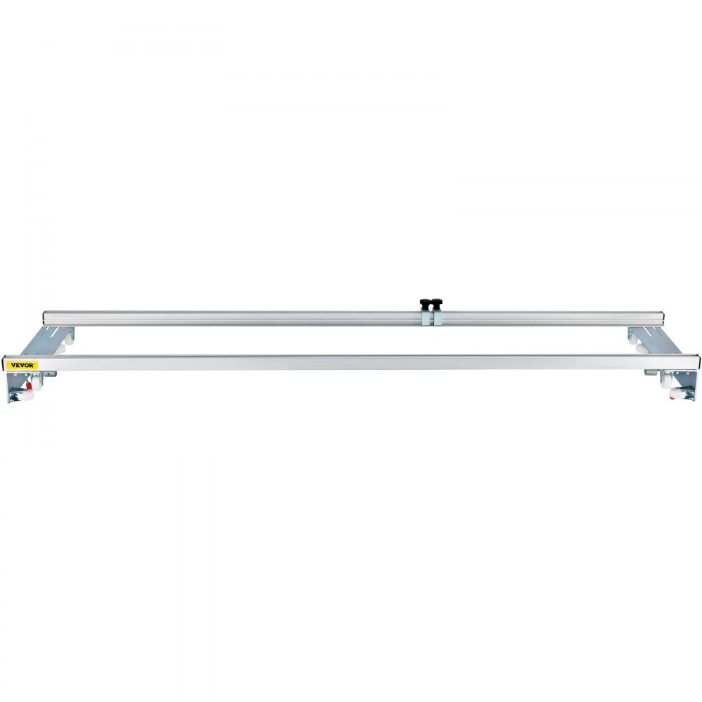 Planing Sled 60 in - 64" Aluminum Router Guide with Locking Handle