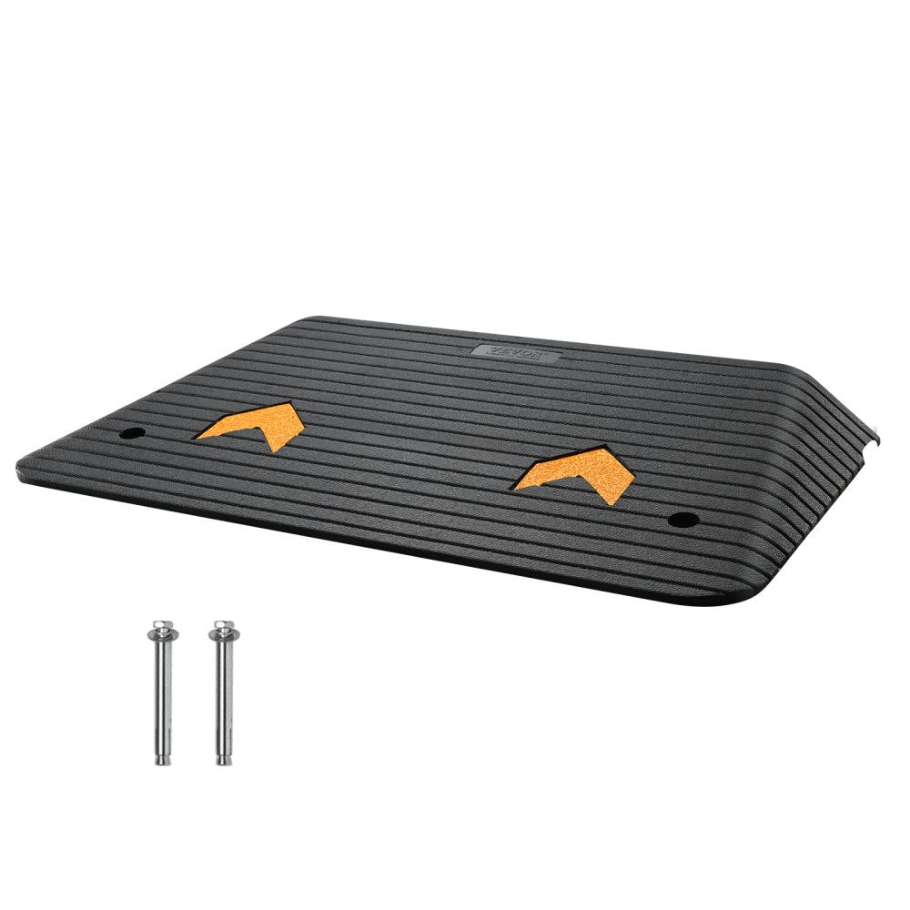 B001 - Durable Rubber Threshold Ramp 3.5" Rise, 35" Length