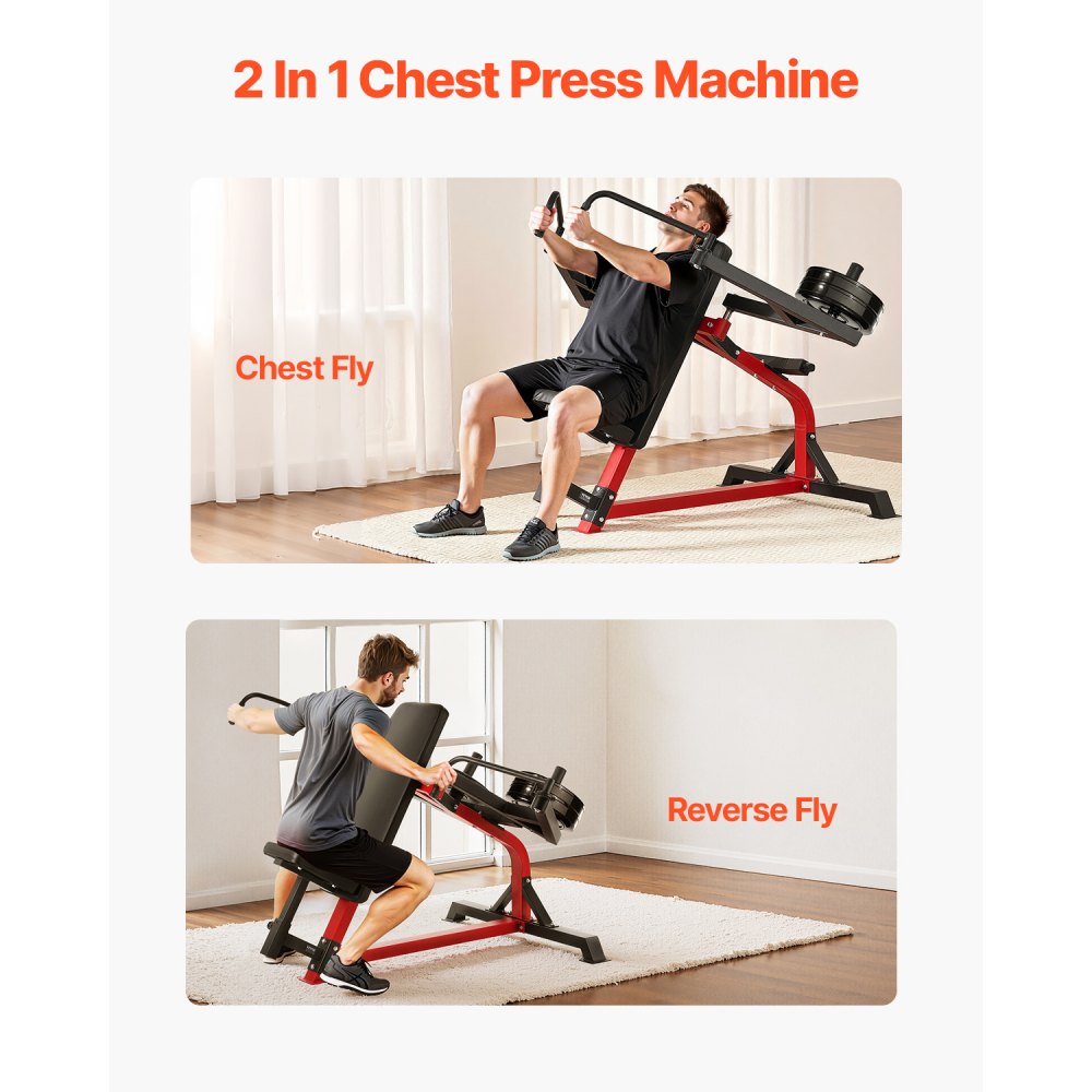 HM2908 - Adjustable Incline Fly Machine for Upper Body Strength