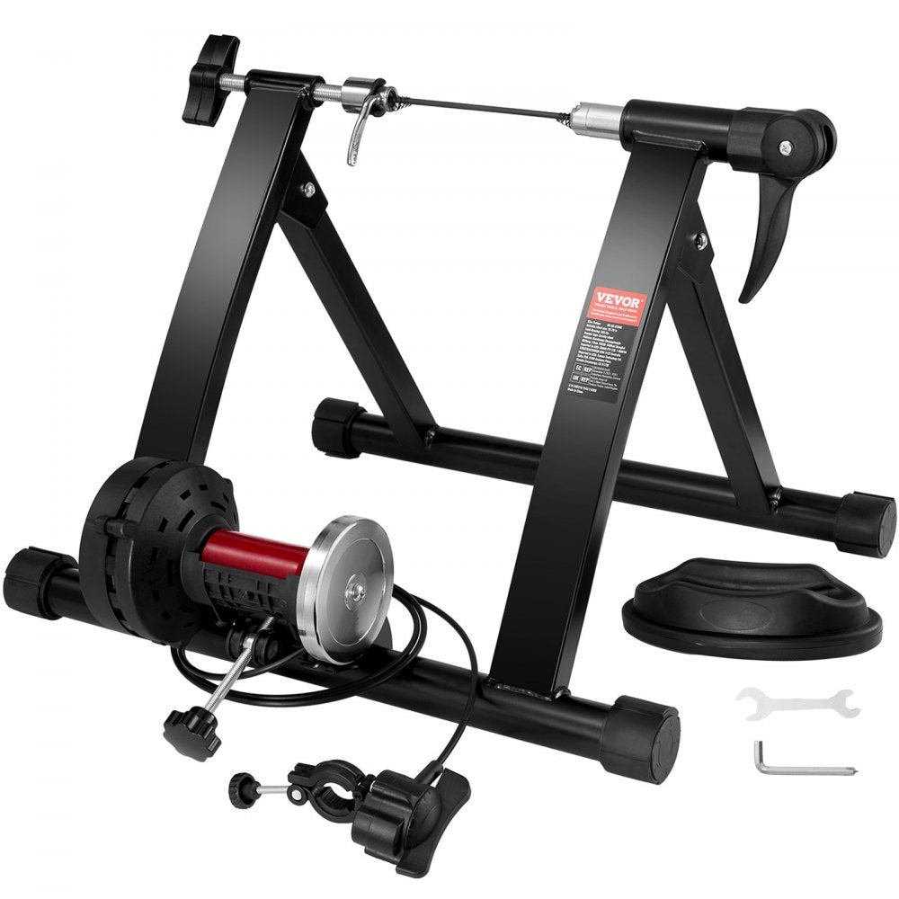 HS-QX-010AK - VEVOR Magnetic Bike Trainer for 26-29" Wheels, 265 lbs Max Load