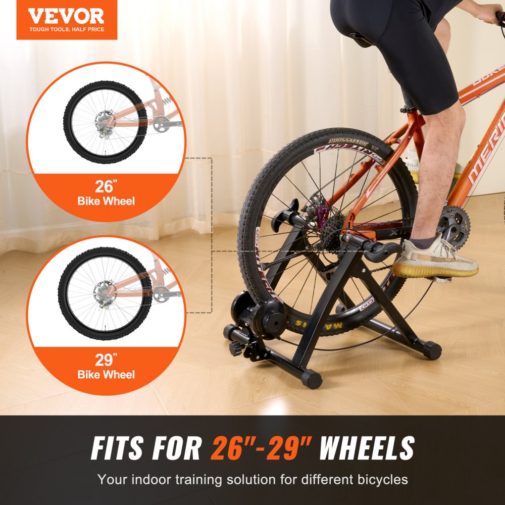 HS-QX-002 - VEVOR Indoor Bike Trainer for 26"-29" Wheels