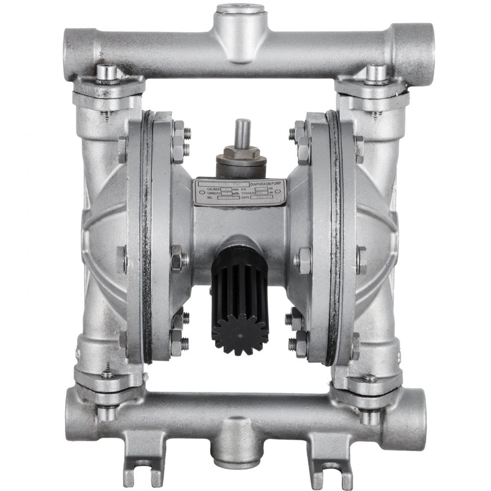 QBK-15P - Stainless Steel Air Diaphragm Pump, 8.8 GPM, Leak-Proof Design