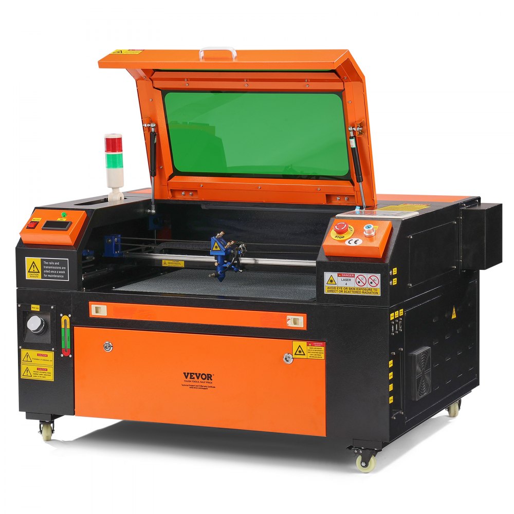 KH6040 - 60W CO2 Laser Engraver, 16x24 in Work Area, Ready to Use