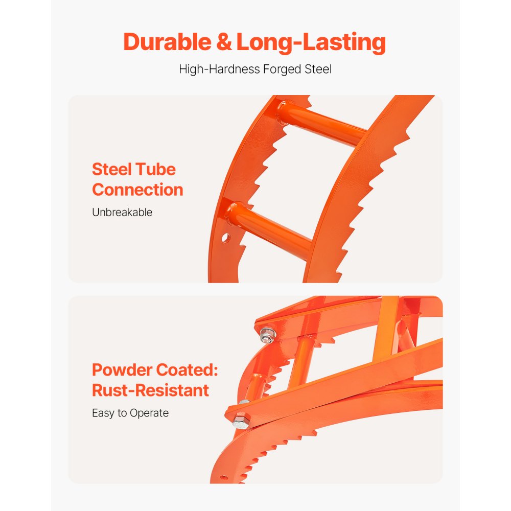 ATLT32 - 32in Eagle-Claw Log Lifting Tongs, 3300 lbs Capacity