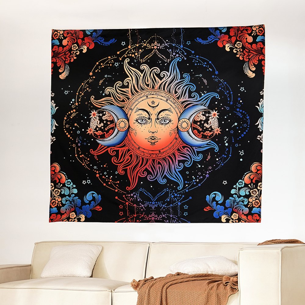 SSWWGT001 - Premium Sun & Moon Tapestry for Artistic Home Decor