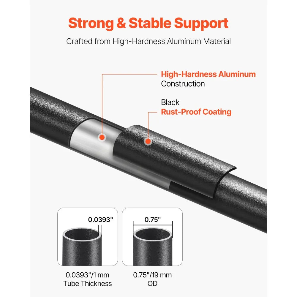 YG19-660B-101 - 26" Durable Aluminum Stair Balusters for Easy Installation