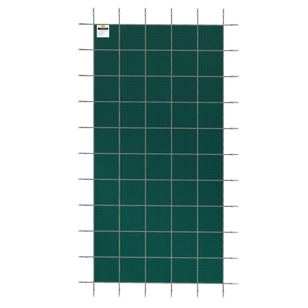 18FTX36FT - Durable Green Mesh Safety Cover for 20x38 ft Inground Pool