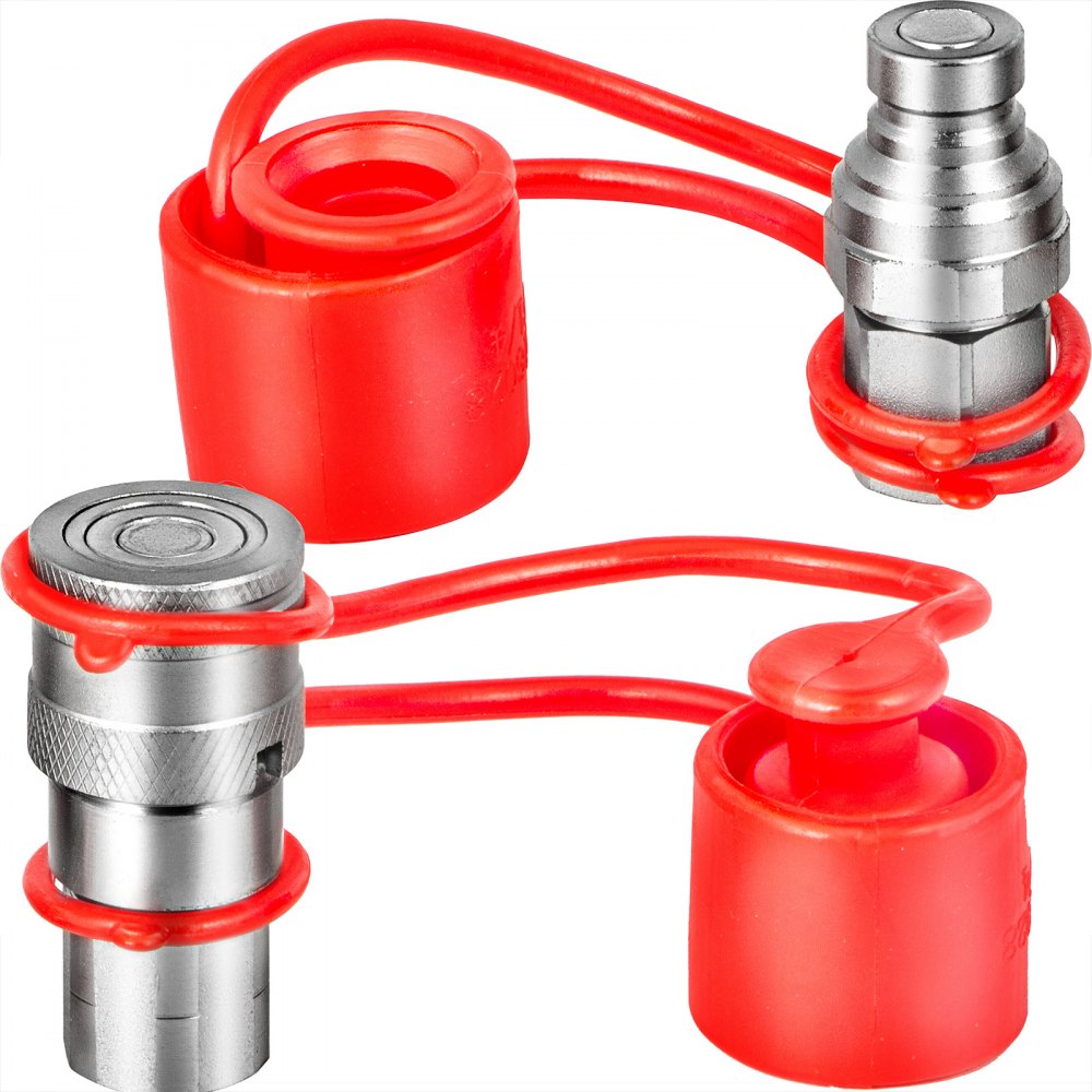 010713344170 - Heavy-Duty 1/2" NPT Hydraulic Couplers with High Flow Rate