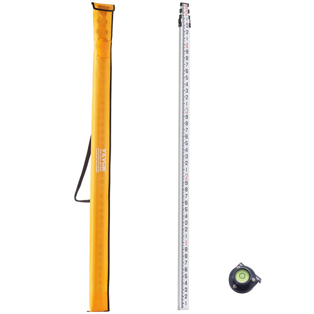 16FT4J10 - 16ft VEVOR Telescopic Measuring Rod with Dual Markings