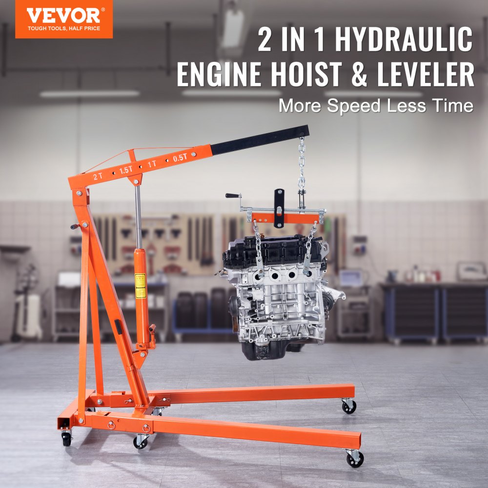 2-1 EHL - 2 Ton Hydraulic Engine Hoist for Easy Lifting