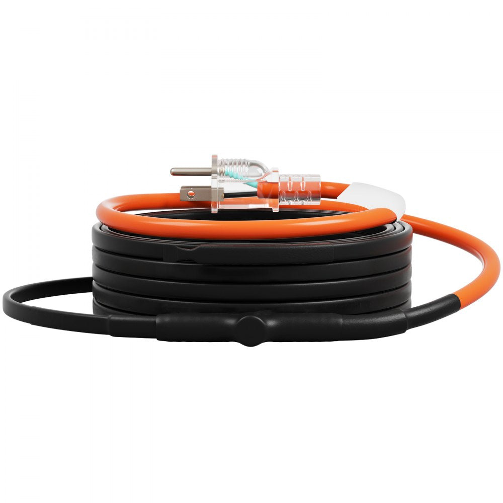 5MLTV1-15 - 15FT Self-Regulating Pipe Heating Cable for Winter Protection