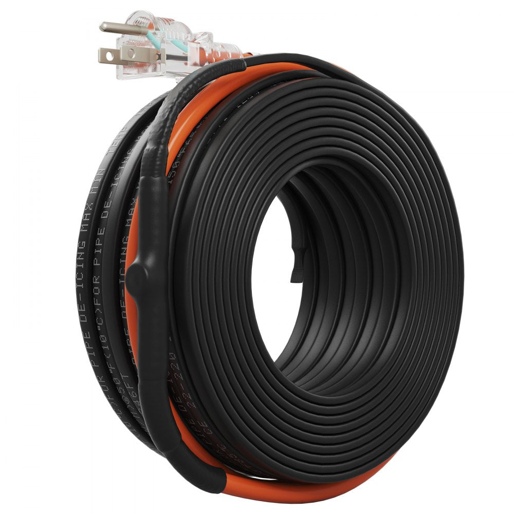5MLTV1-100 - 100ft Self-Regulating Pipe Heating Cable for Freeze Protection